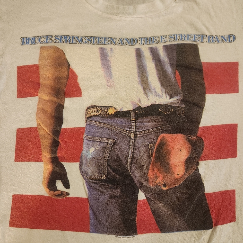 Vintage Bruce Springsteen concert Tee 1984- 1985 world tour